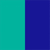 icon blue teal half